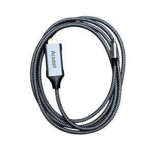USB C to HDMI Cable 6Ft | 4K High-Speed USB 3.1 Type-C to HDMI Cord